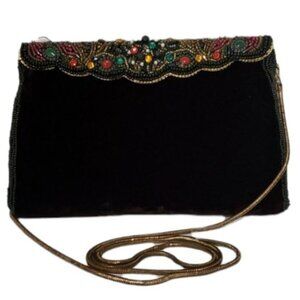 Vintage Cocktail Evening Bag Clutch Shoulder Handbag PURSE WOMAN'S WOMEN'S